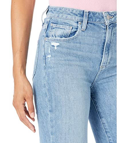 PAIGE Women's Stella Straight High Rise 29" Inseam Carla3