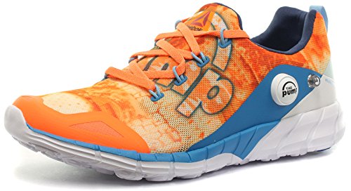 Reebok Femme Zpump Fusion 2.0 Dunes Chaussures de Fitness, Multicolore (El Peach RNG WHT Blk Blu...