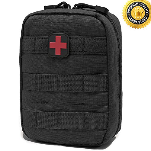 Carlebben EMT Pouch MOLLE Ifak Pouch Tactical MOLLE Medical First Aid Kit Utility Pouch - //coolthings.us