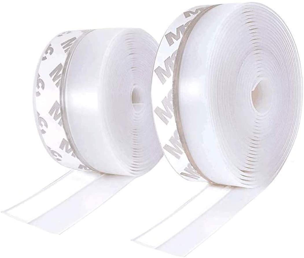 RHYDON Seal Strip 3M/10.3Ft Weather Stripping Door Bottom Soundproof Adhesive Seal Strip Anti-Collision Sealing Sticker for Window, Door and Shower Glass Gaps