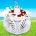 Ventilador De Techo Solar: Enfriamiento De Energía Ecológica Imagen de Ventilador De Techo Solar: Enfriamiento De Energía Ecológica