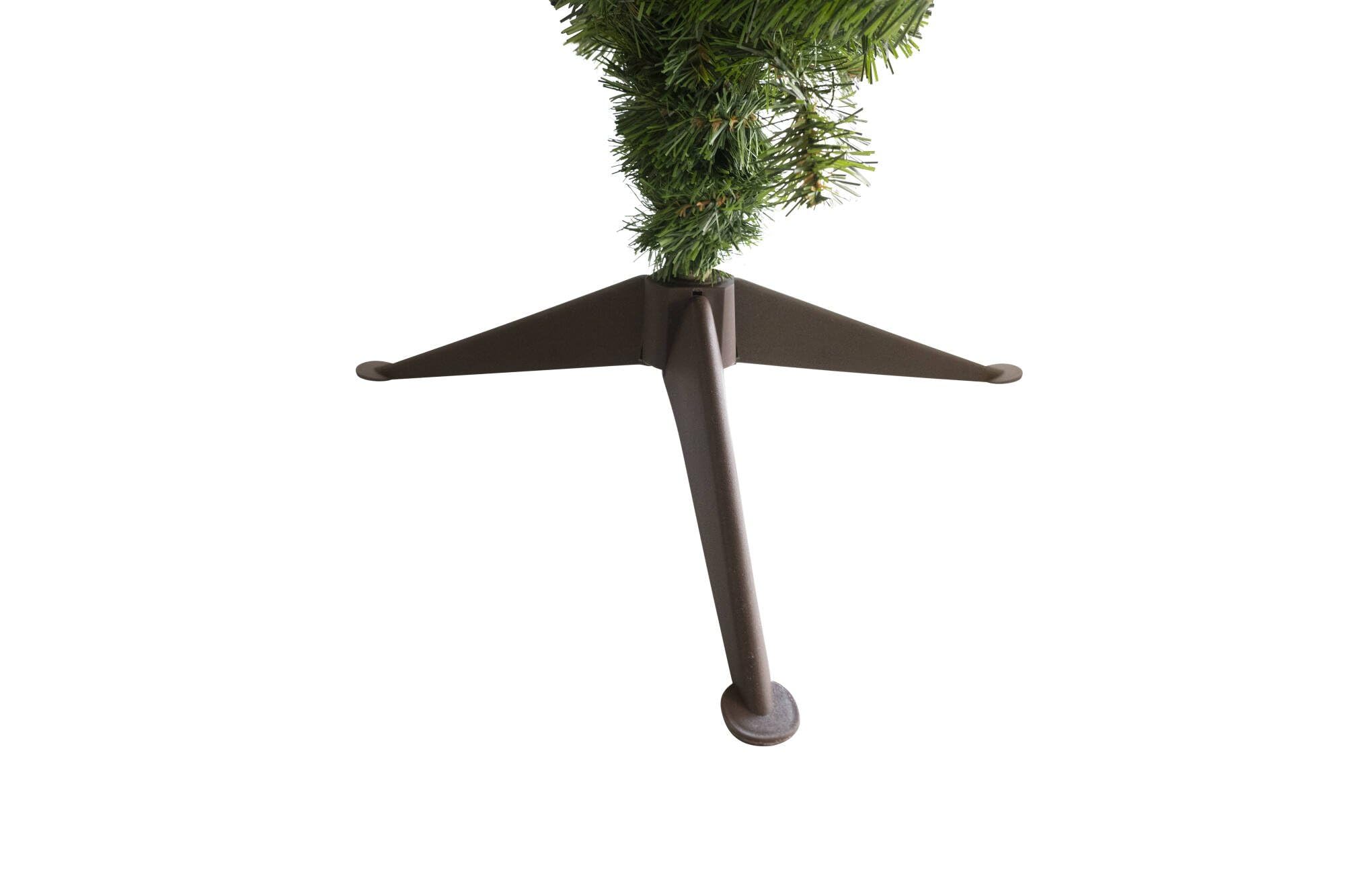 Dmora - Sapin de Noël 150 cm Albigna, Pin Artificiel, Arbre à Effet réel, Sapin de Noël, Made in Italy, 80x80 h150 cm, Vert