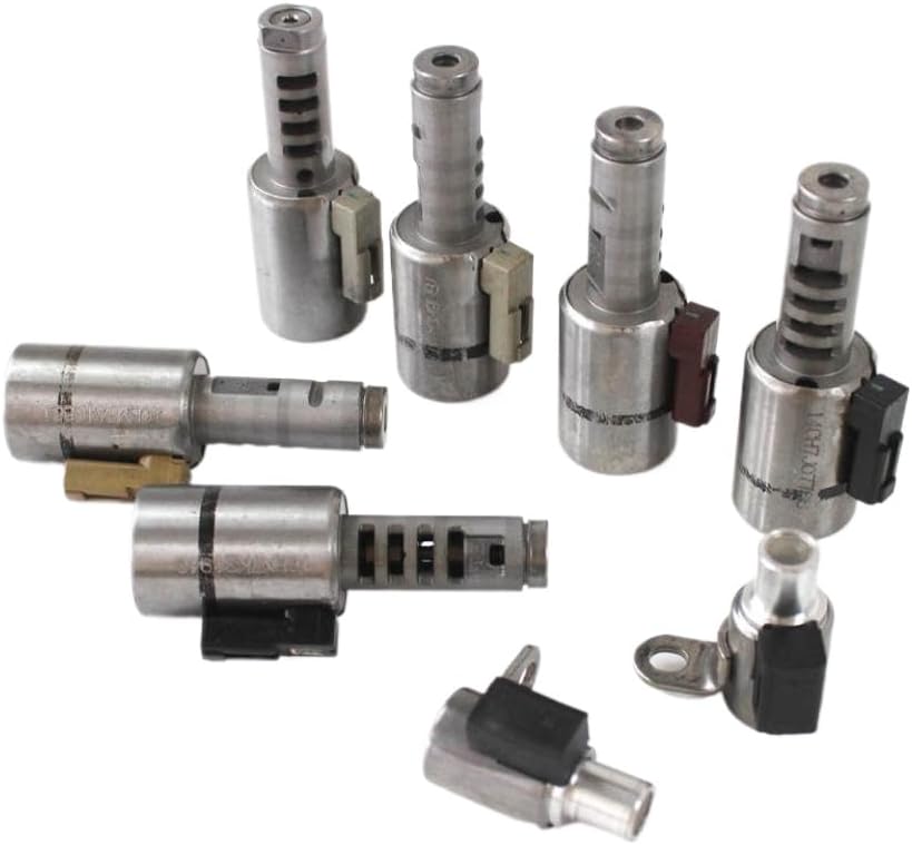 Transmission Solenoid Kit 8 PCS TF80SC 6HP19 6HP26X Compatible With 2006-2011 Car Engine Parts