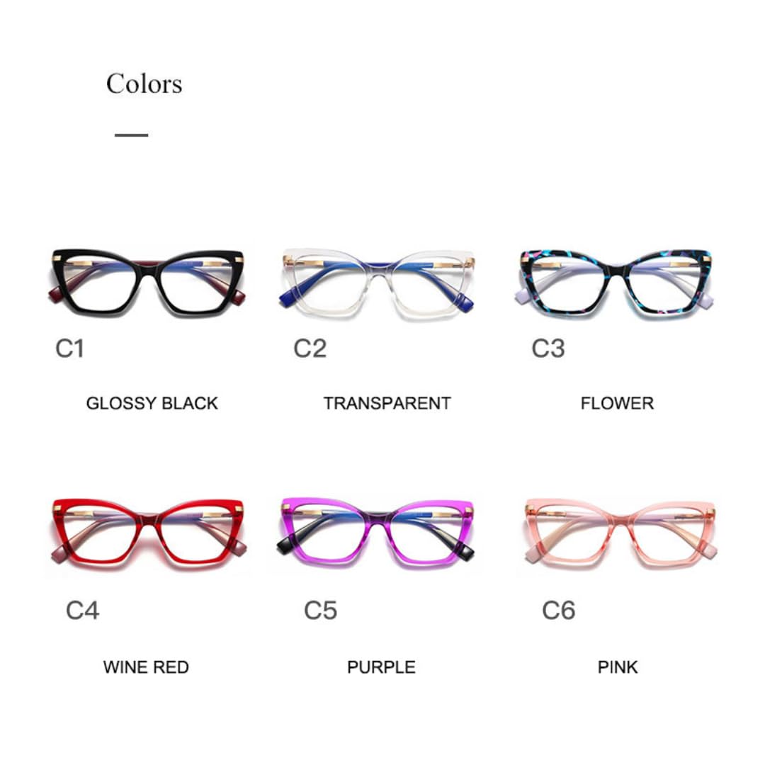 Montature per occhiali da sole Cat Eye da donna alla moda