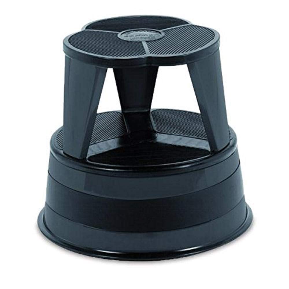Cramer- Original "Kik-Step" Stool ,Step ,Rolling ,Bk (Pack Of 2