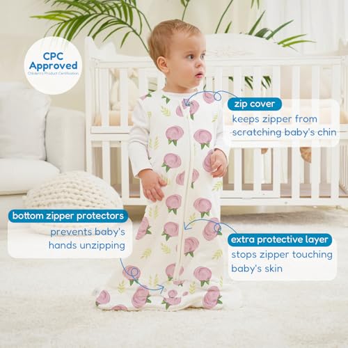 Image of TotAha Sleep Sack 12-18-24 Months 1.0 TOG, Infant Baby Wearable Blanket, Quilted Sleeping Bag with 2-Way Safe Zipper for All Seasons