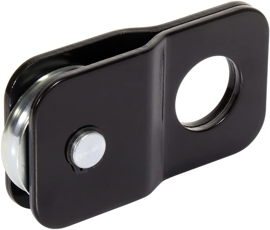 1pcs Snatch Block 8800 lbs Heavy Duty Block Pulley Hoist for 1/4 5/16 D Ropes Self Recovery Accessory