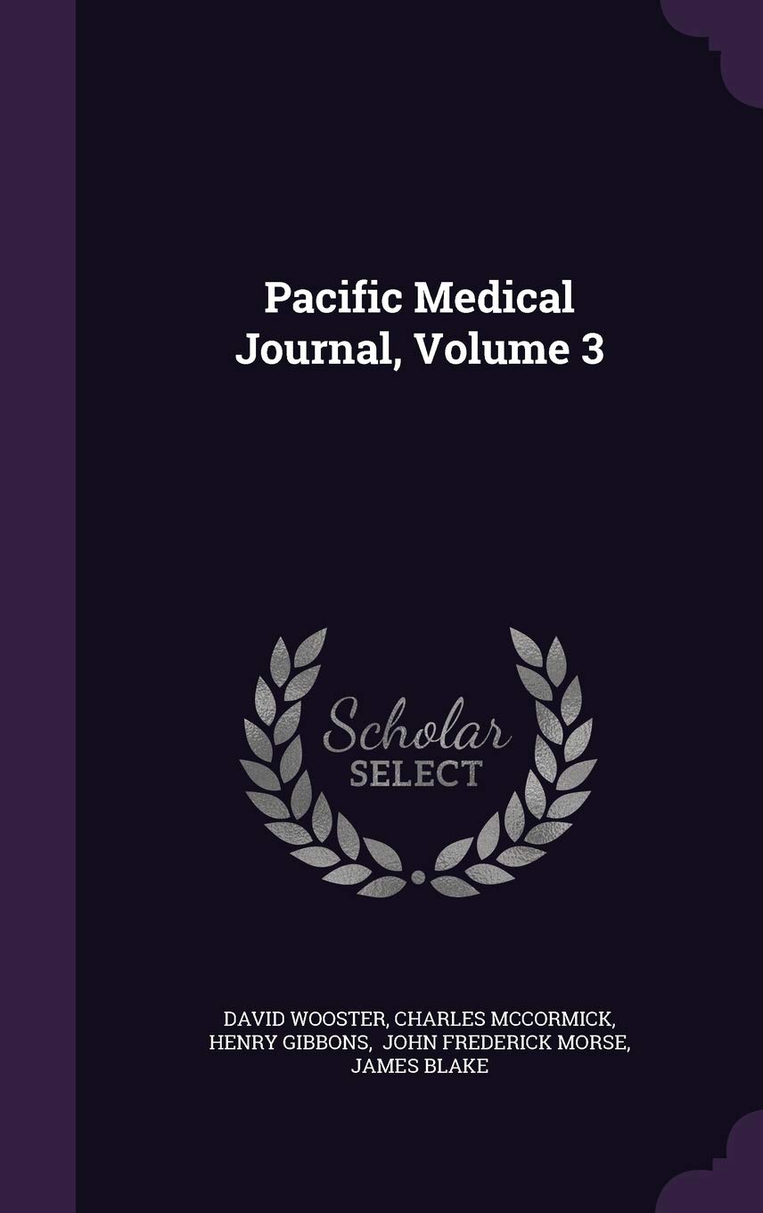 Pacific Medical Journal, Volume 3