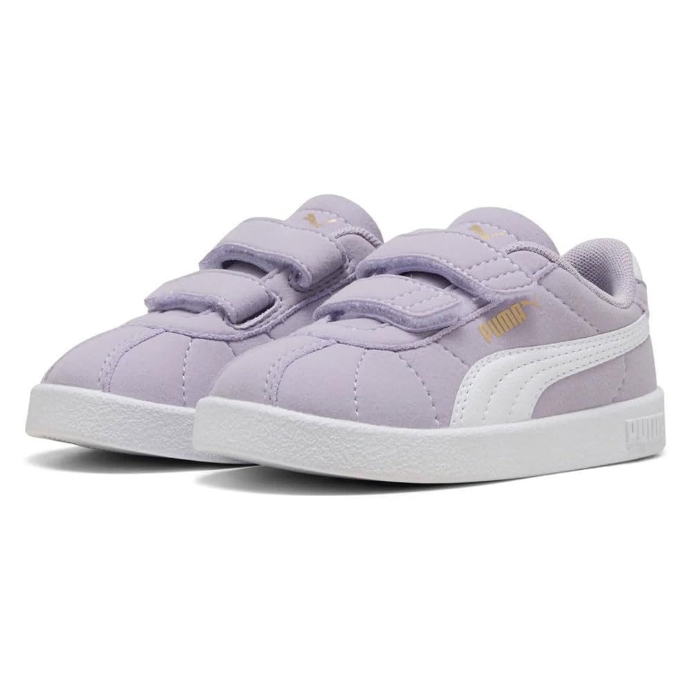 PUMA Unisex Baby Club II V INF Sneaker, Lilac Crush White, 8.5 UK Child
