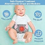 Baby Colic and Gas Relief - Heigoeost Heated Tummy Wrap for Newborns Belly Relief by Soothing Warmth, Baby Heating Pad Swaddling Belt Relief & Soothe Gas, Colic and Upset Stomach for Fussy Infants 9 Baby Colic and Gas Relief -Savings & Finds