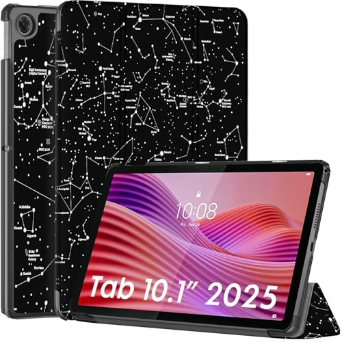 Image of Robustrion Cover for Lenovo Tab 10.1 inch 2025 Cover Case, Trifold Flip Cover Case for Lenovo Tab 10.1 inch Tablet Cover TB-311FU /311XU - Constellation