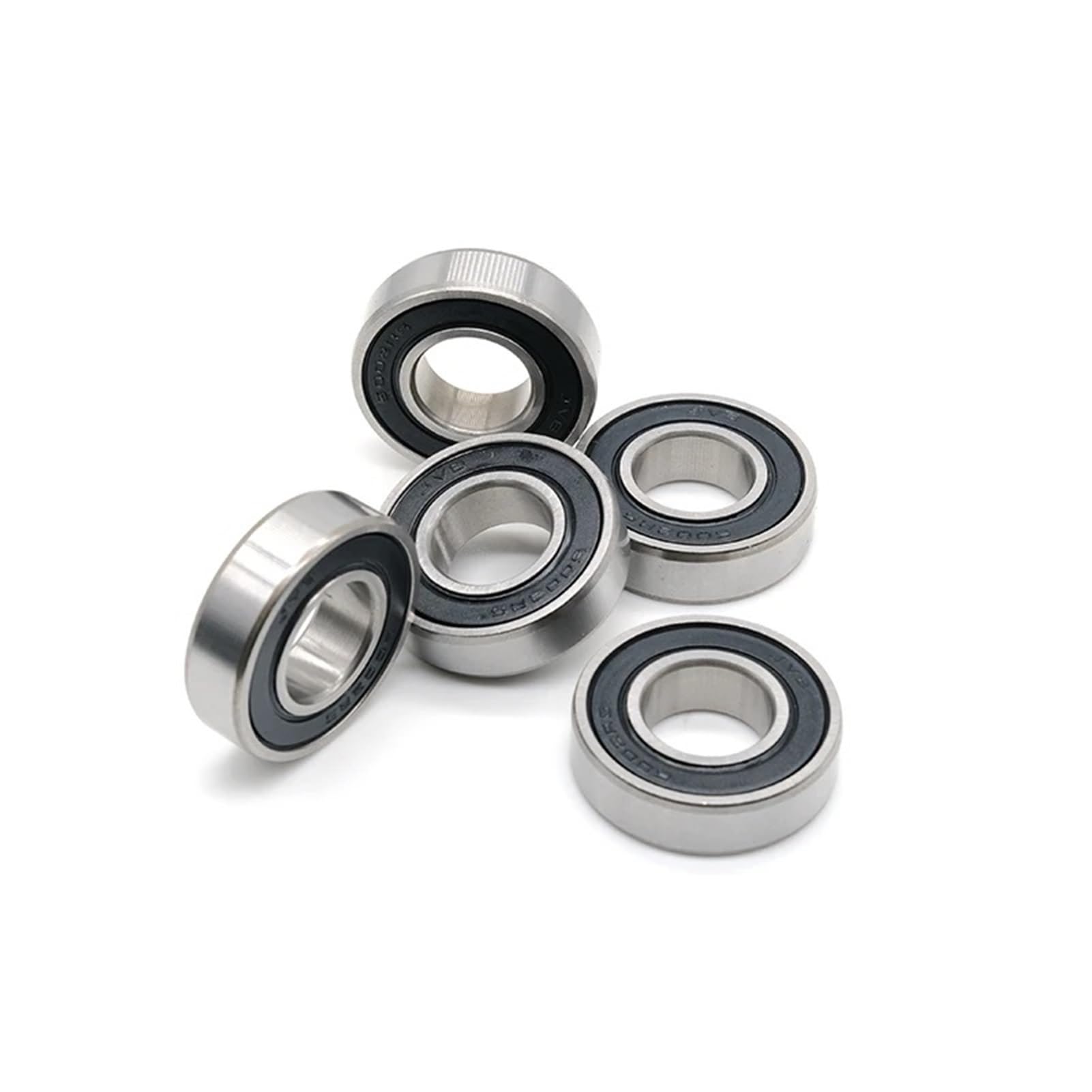 Roulements rigides à billes Lot de 5 roulements à billes à gorge profonde à une rangée ABEC-7 6002 2RS 15 x 32 x 9 mm 6002-2RS