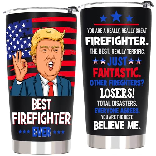 AREOK Firefighter Gifts for Men, Fireman Gifts for Firefighters Men - Firefighter Gift for Fire...