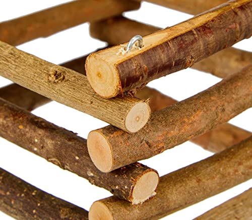 Trixie 60982 Natural Living Standheuraufe, Kaninchen, 15 × 11 × 15 cm, Braun