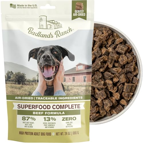 BADLANDS RANCH Air-Dried Beef Dog Food
