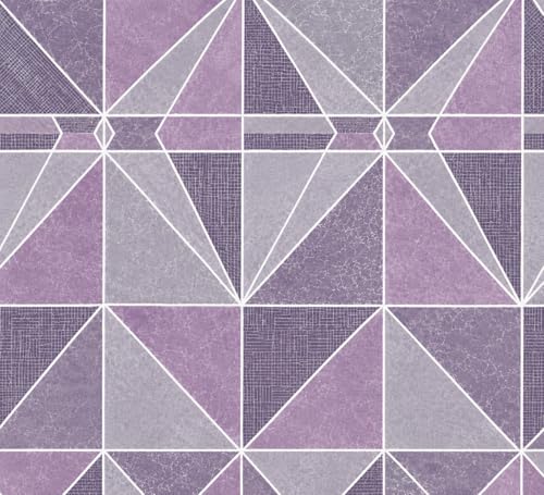 Image of Fitted Sheet Vine Geometric Print Fitted Bedsheet | Glace Cotton 140 TC | Single Size (36x75 inch) with 2 Pillow Covers (18x28 inch) | Deep Pocket up to 10 Inches - Soft & Comfortable