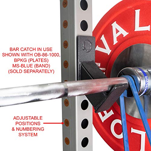 Valor Fitness BD-41 Heavy Duty Power Cage with Multi-Grip Chin-Up Bar