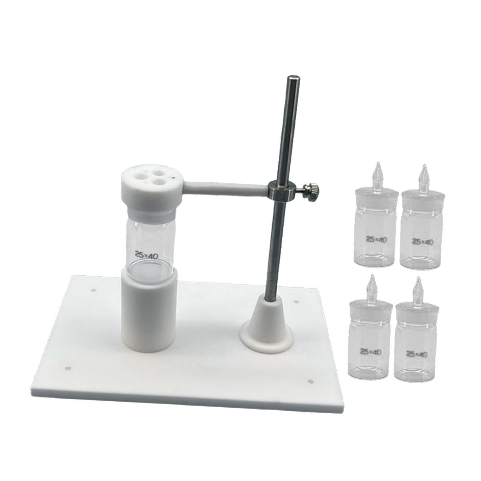 Soporte Experimentos Quimica Tres Electrodes | Experimentos de fisica, sistema de tres electrodos, tazas de PP, soporte seguro.