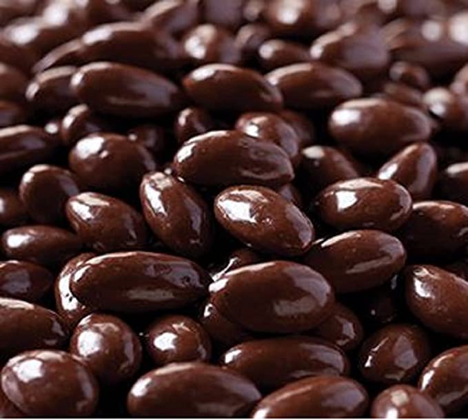 The Nutty Fruit House Dark Chocolate Almond 1 Pound (Pack of 1)