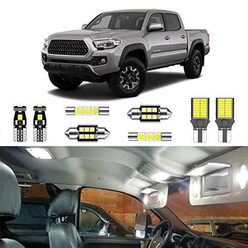 Kit interior LED blanco superbrillante 11 piezas Toyota Tacoma