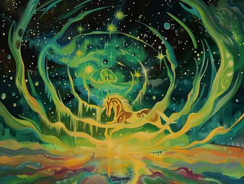 Diamond Painting Animaux Strass 5D - Peinture Diamant Kit Complet Grand Format 90x120
