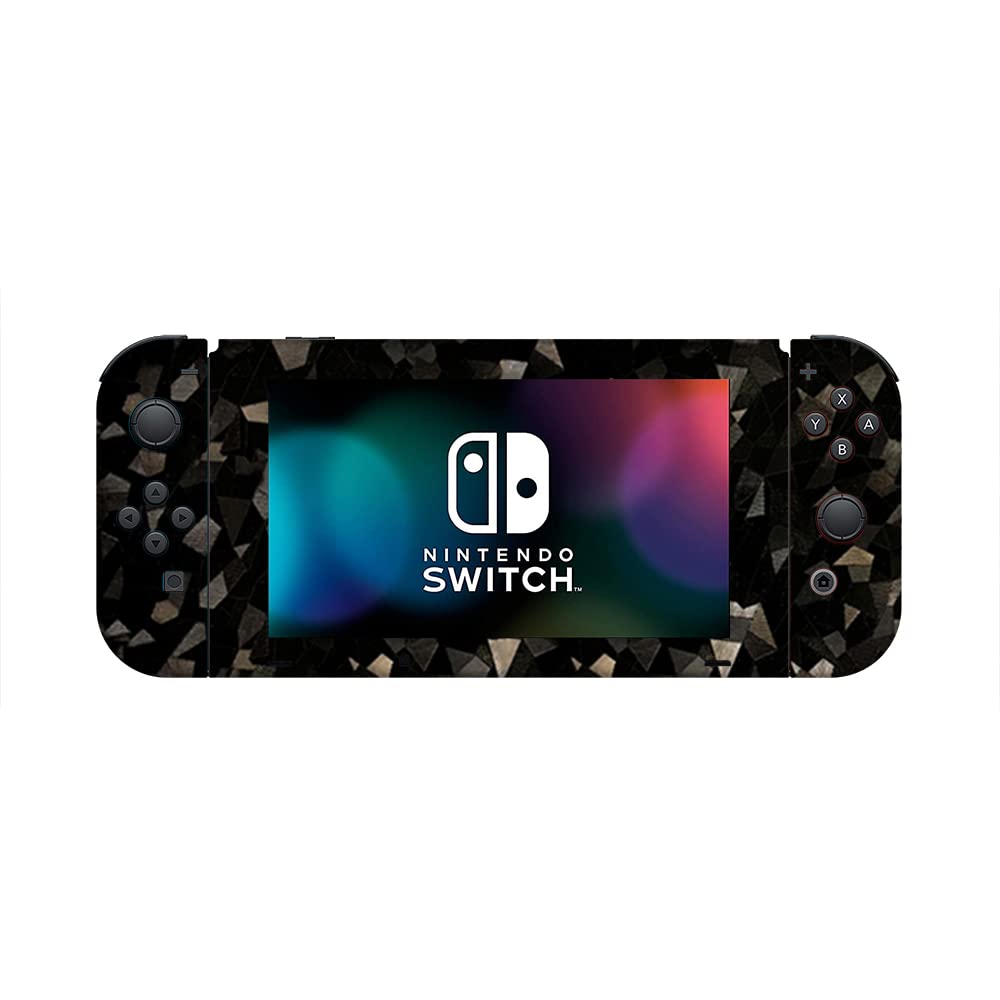 GADGETS WRAP Premium Material Skin Vinyl Decal Sticker Compatible with Nintendo Switch - Black Diamond Crystal Mosaic (B09VBJY6TK) Amazon Price History, Amazon Price Tracker