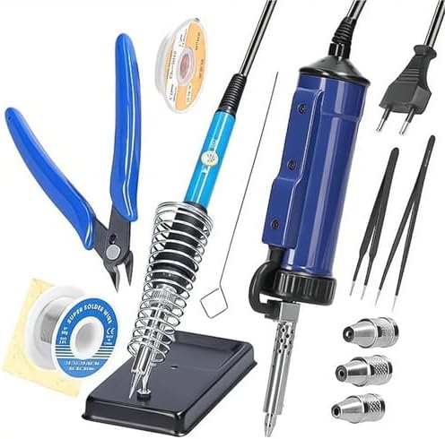 Portable Electric Desoldering Pump, Automatic Desoldering Pump, Vacuum Desoldering Pump, 30W Electric Desoldering Pump