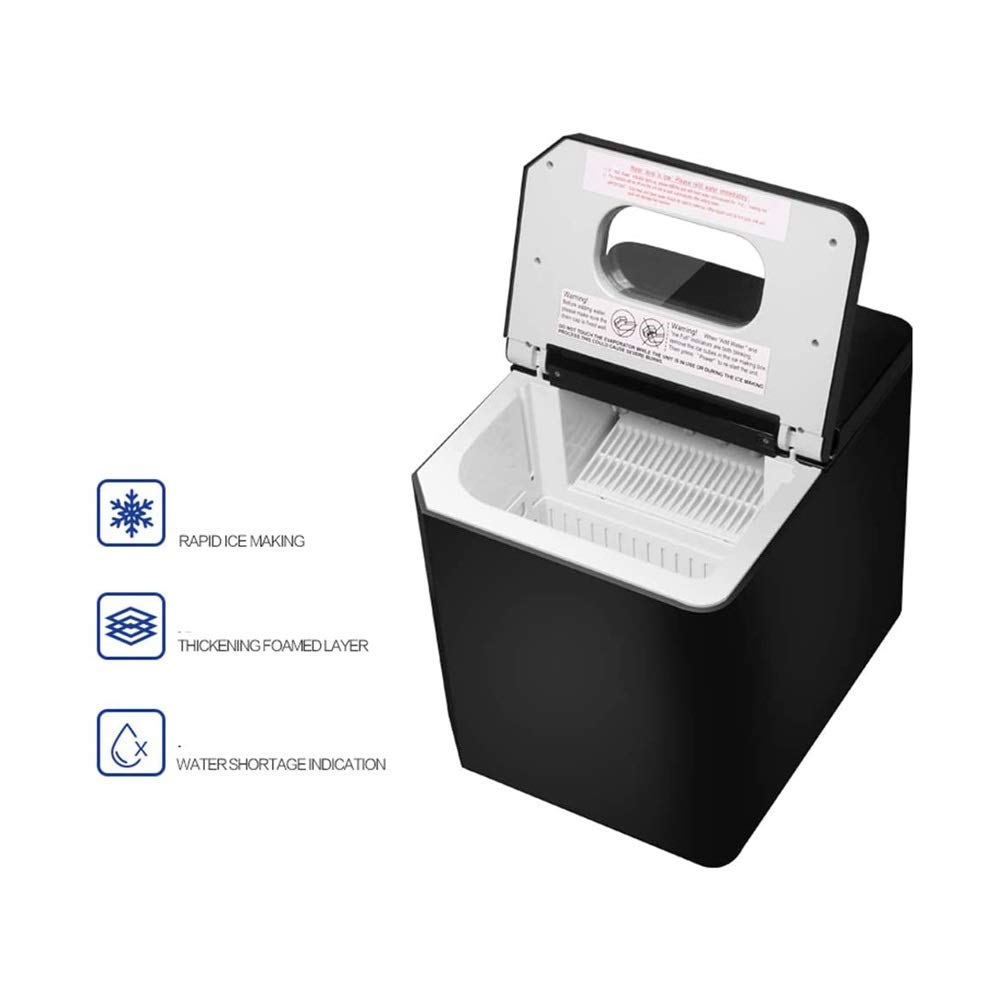 Ice Maker Machine Countertop Portable Compact Ice Cube For Your Home Portable Ice Maker Machine For Countertop - Makes 55 Lbs Of Ice Per 24 S - Ice Cubes Ready In 8 Minutes on Fridge.com - View 3