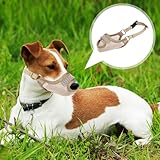 Maulkorb für Großer Mittelgroßer Kleiner Hund, Weich Maulkorb Gegen Bellen mit Öffnung vorne Atmungsaktiv Maulkorb Gegen Kauen Maulkorb für Hunde Geschenk für Haustiere (S)