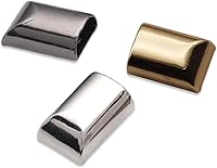 Vista 7 de Aiskay Tapón de aleación con cremallera, 50 clips de cierre de cremallera con extremos de cremallera de tornillo, reemplazo de reparación superior