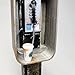 Miniature American Payphone in 1:12 Scale, Mini Vintage Style Phone Booth Model Decoration, Suitable for Collection and Scene Building Mini Living Room Furniture Accessories (Payphone)
