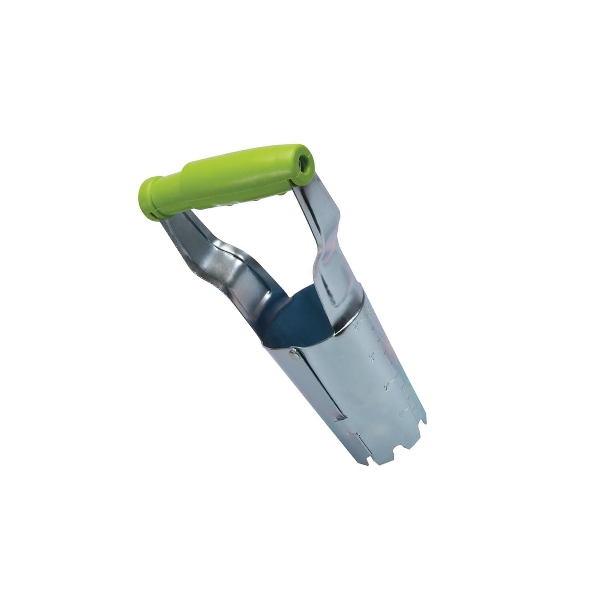 MSQUARE Garden Bulb Planter Tool, Ergonomic Grip Handle, Durable, Depth Markings for Precision Gardening, Soil Digger for Easy Planting of Bulbs, Seeds, and Saplings, Perfect for Home Garden, Lawn