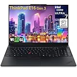 Lenovo ThinkPad E16 Gen 3 Business Laptop Computer, Intel 16-Core Ultra 7 255H, 32GB DDR5 RAM, 1TB PCIe SSD, 16' FHD+, WiFi 6E, Backlit Keyboard, Fingerprint Reader, Windows 11 Pro