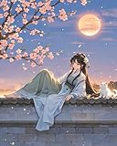 canevas voiture ancienne 【Taille du tissu】40x50cm/15.8x19.7in.Ce kit comprend une gamme complète d'outils et d'accessoires nécessaires.Pas de cadre physique inclus ! Tissu en coton pré-imprimé 11CT,motif haute définition,fil à broder pré-trié,2 aiguilles,1 mode d'emploi en anglais.Nous fournissons un tiers de fils de plus que suffisant.