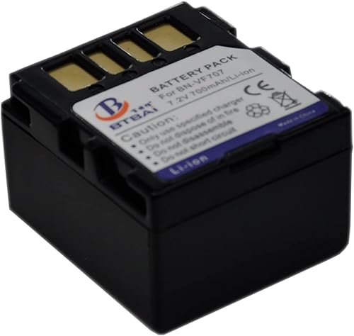 Miniatura 6 de BTBAI 2X BN-VF707U Batería+Cargador USB Dual para VF714U VF714 VF733U VF733 VF707 GR D275U D270U D370U D290U D250U D250 D350U GZ MG20U MG35U MG35U U