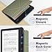 Caweet Case for Kobo Libra Colour 7 Inch 2024 Release, Premium PU Leather Origami Stand Protective Sleeve Cover with Auto Wake/Sleep Feature, Green