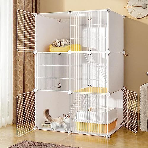 Enclos pour chat et petits animaux parc extérieur modulable bricolage - 2