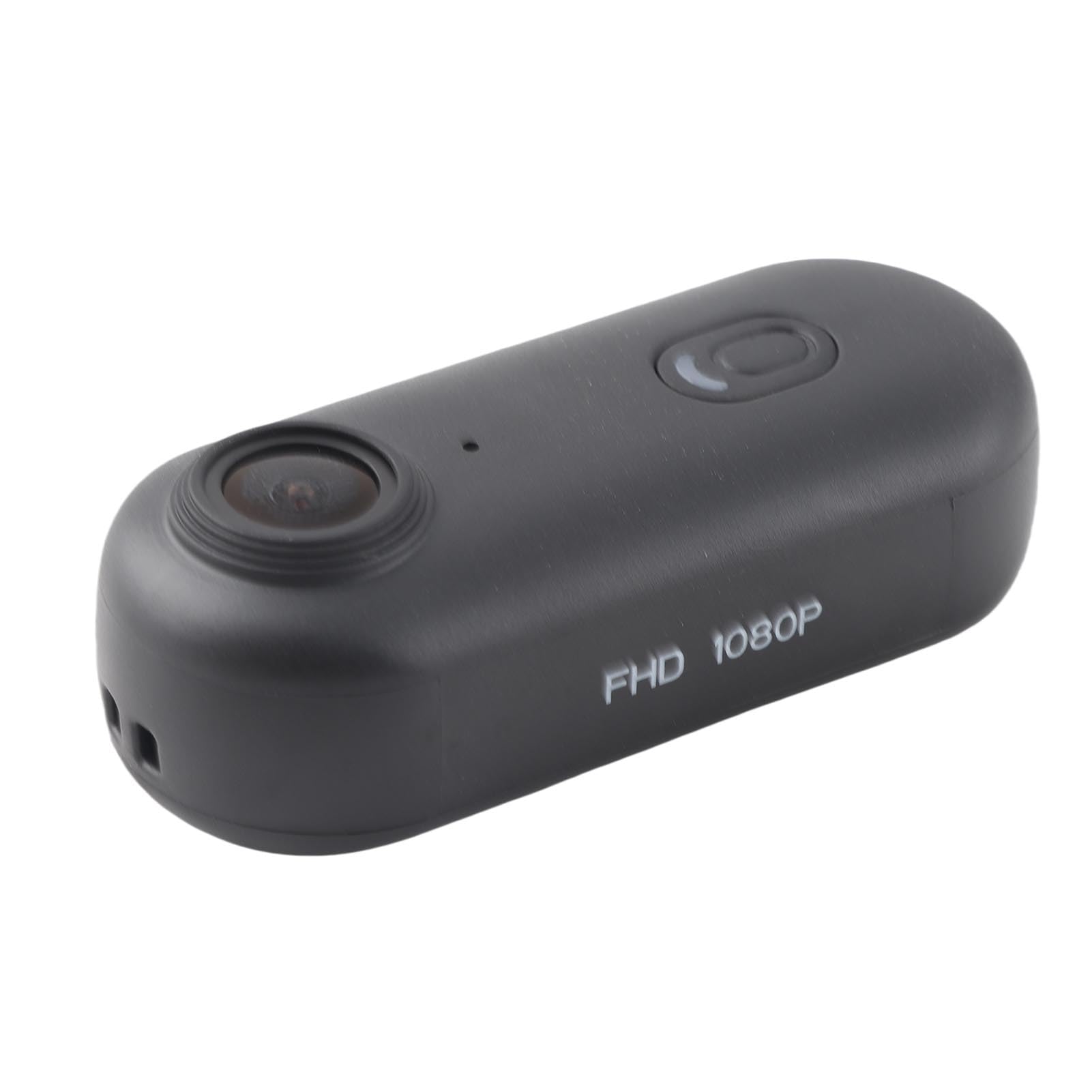 Bewinner Mini Videocamera 1080P HD, Action Camera Magnetica Indossabile con Clip Posteriore, Videoregistratore per Collare per Animali Domestici, Videocamera per Vlogging su Casco per