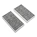 Produktbild Beehive Filter Replace Activated Charcoal Carbon Cabin Air Filter fits for GL320 GL450 ML320 ML350 ML500 R350 R500 Replace# 1648300218 A1648300218 A164830021864 (CUK 2646-2) (Pack of 2)