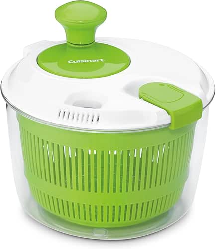 Cuisinart Large Spin Stop Salad Spinner- Wash, Spin & Dry
