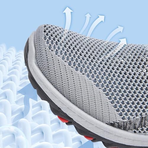 Atlacoast Shoes for Men, Jarv Cooling Comfort Sneaker, Breathable Mesh Lightweight Summer Walking Shoes with Rubber Sole2