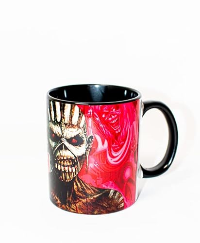 Tritó Design Taza de ceramica de grupos de ROCK iconicos (Iron Negra) Tritó Design Taza de ceramica de grupos de ROCK iconicos (Iron Negra)