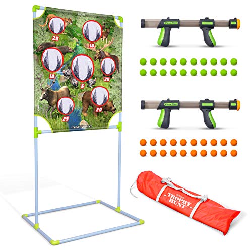 GoSports Foam Fire Trophy Hunt Game Set, Green