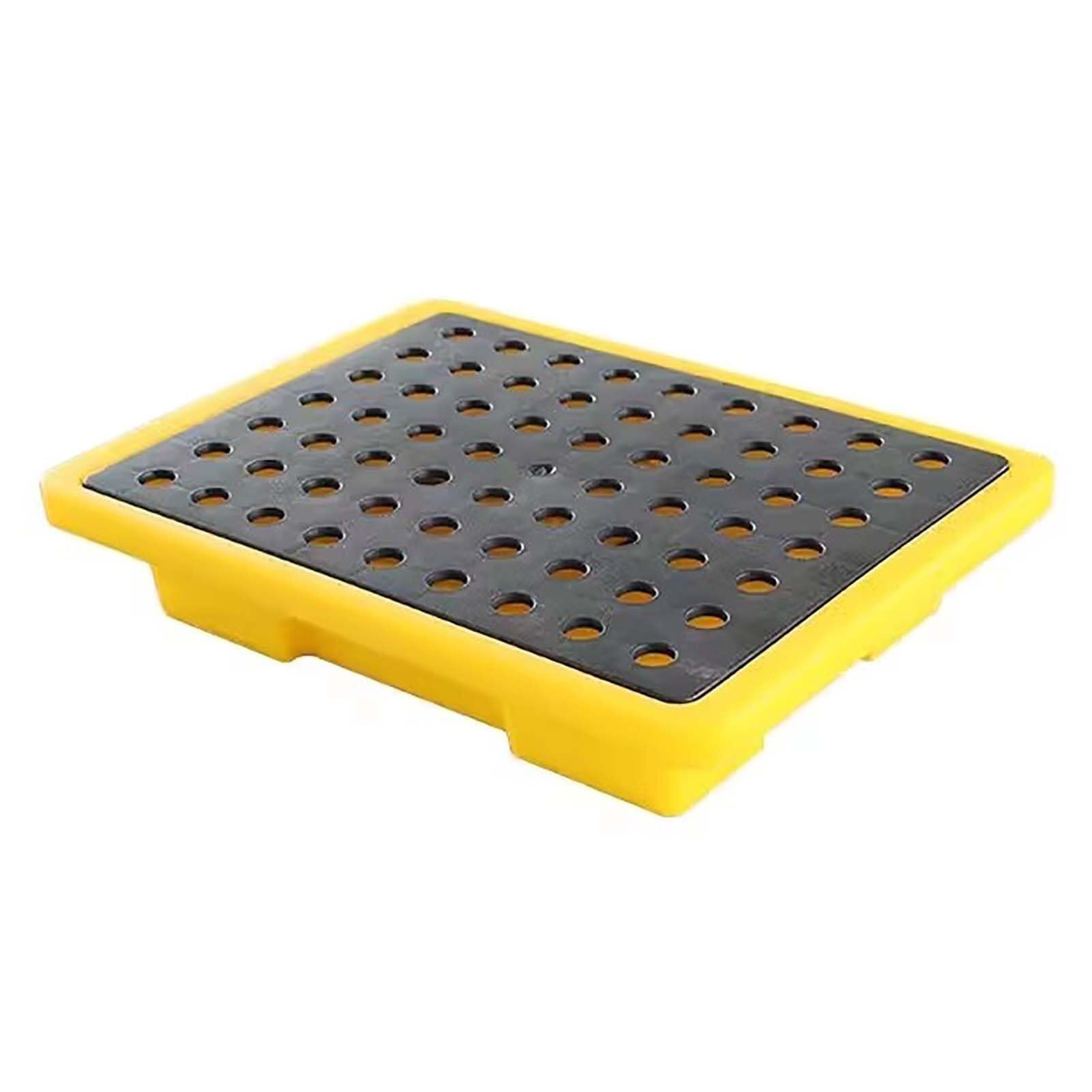 Plateforme de collecte modulaire jaune et noire 49x35,5 cm