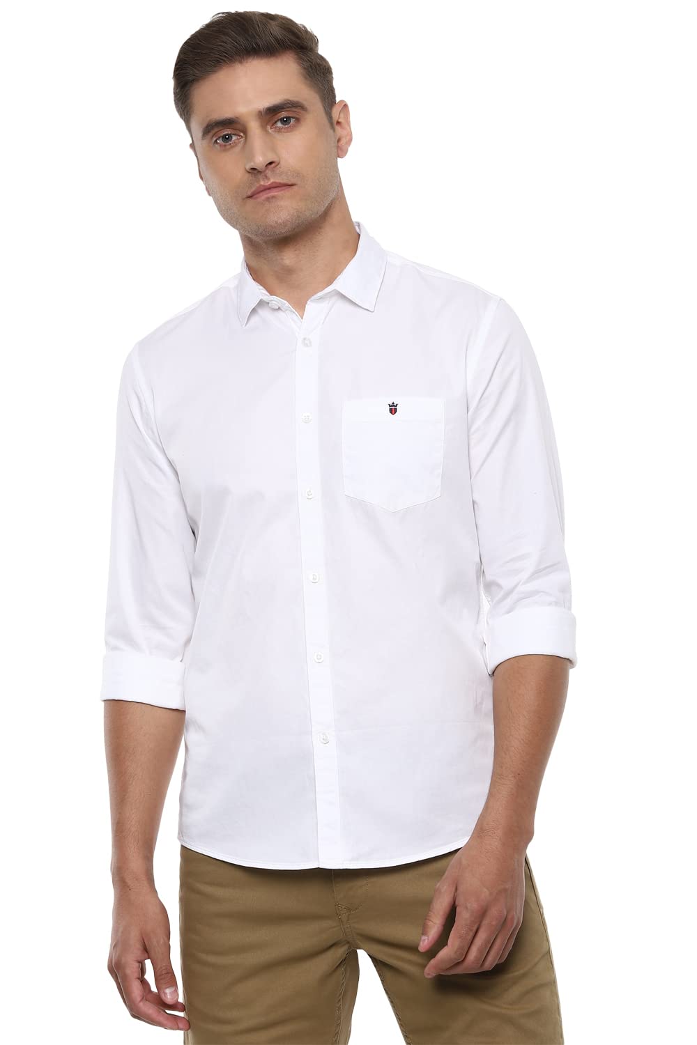Men's Cotton Slim Fit Shirt-image-44