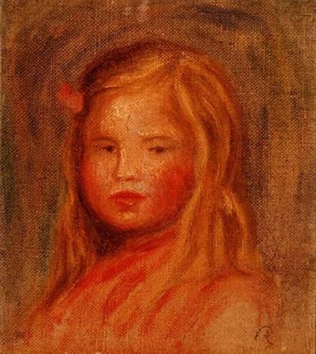 Tableaux Peinture sur Toile Jeune Fille de Renoir 60x90cm