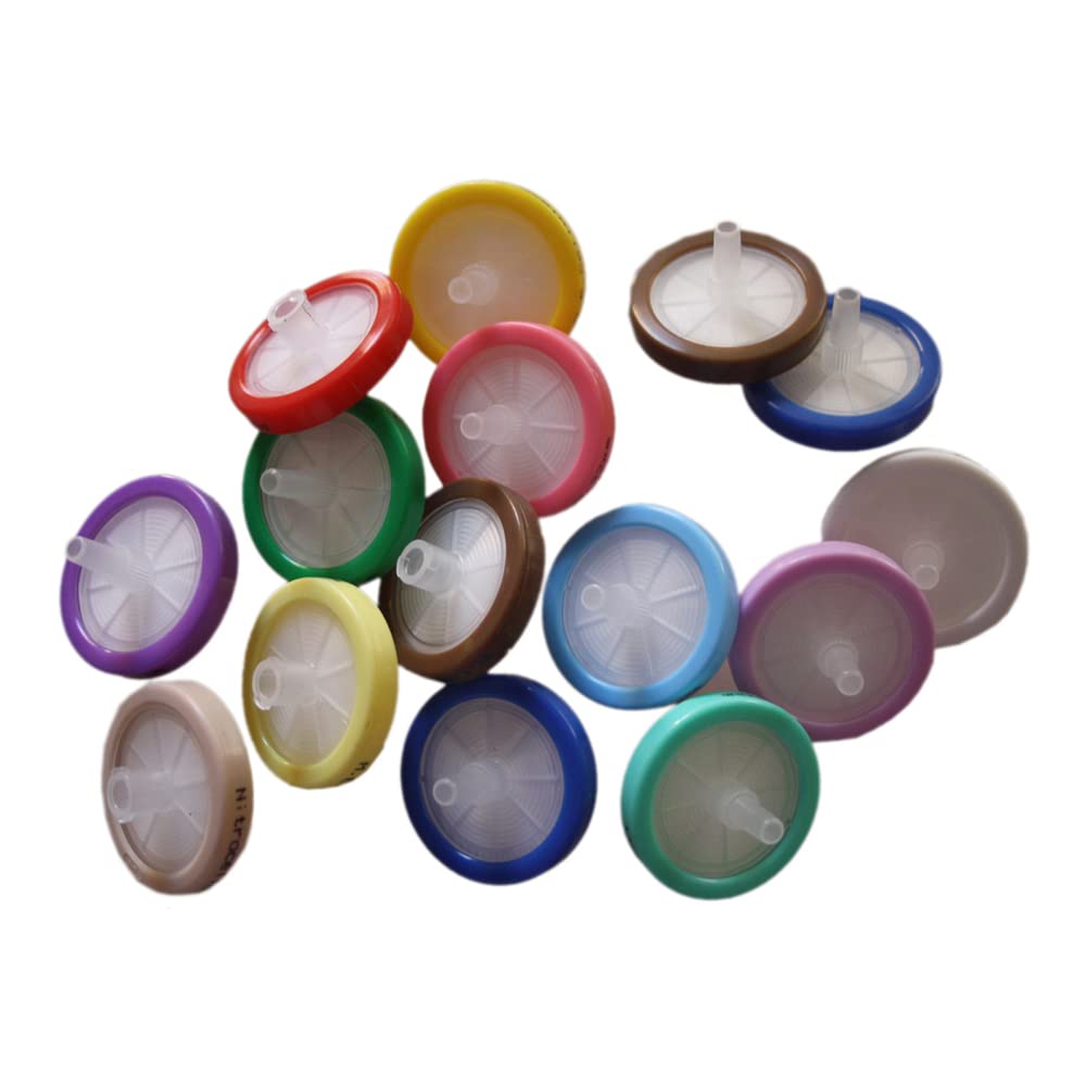 J.G. Finneran FRC0213PF Regenerated Cellulose Mini-Tip Syringe Filter, 13 mm Diameter, 0.2 µm Pore Size, Light Brown (Pack of 500)