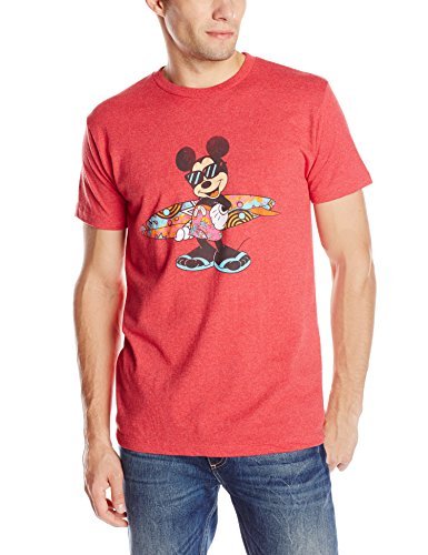 Disney Men's Mickey Mouse Surf T-Shirt