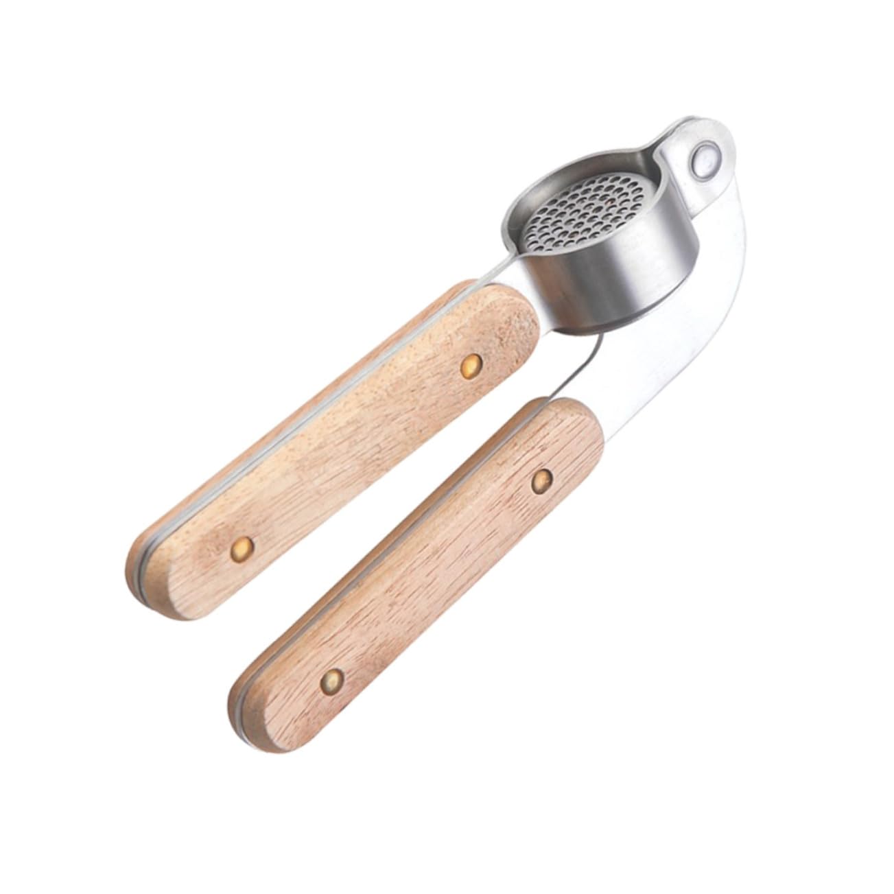 Ciieeo Stainless Steel Garlic Press Multifunctional Squeezer for Effortless Crushing Easy to Clean Kitchen Tool for Garlic Cloves with Without Skin