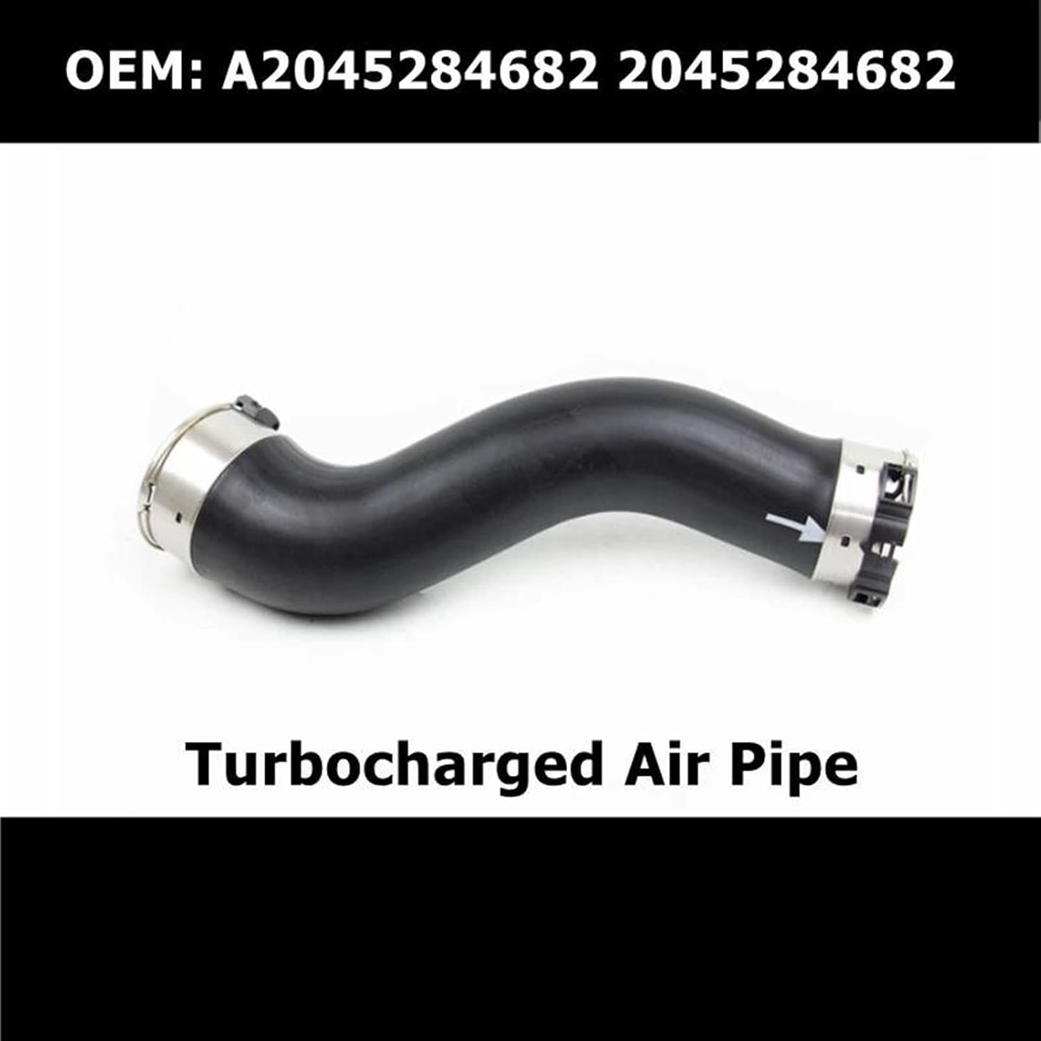Car Air Intake Hose for Mercedes for Benz for C180 E200/250 CLS250 Car Turbocharged Air Pipe Boost Air Intake Hose Turbo Hose A2045284682 2045284682